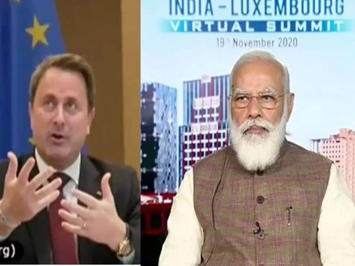 Premiers of India and Luxembourg Meet for First Bilateral Summit in Two Decades