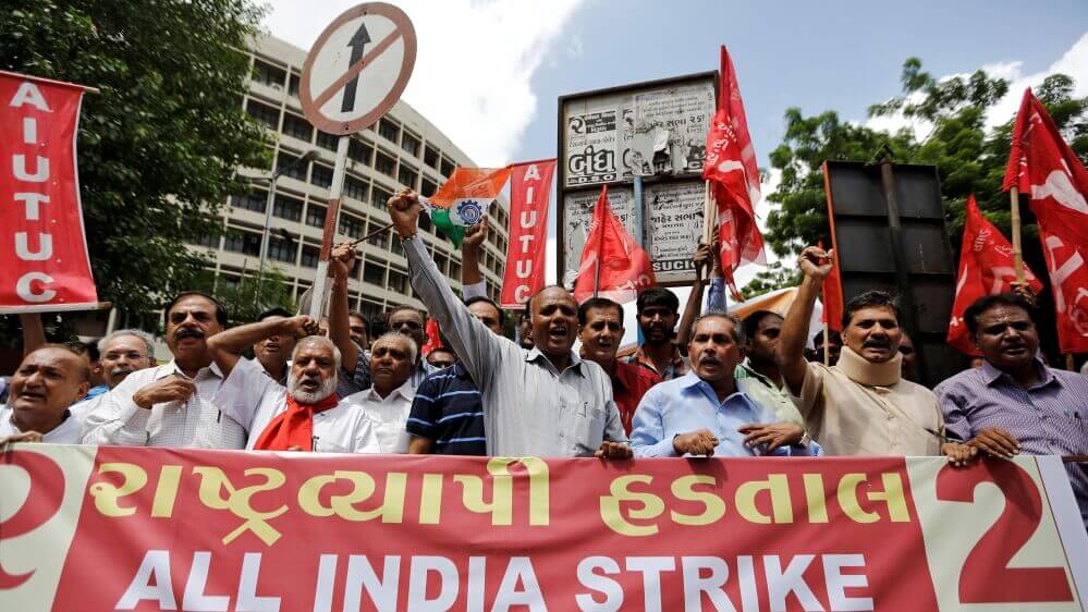 A History of Trade Unions in India