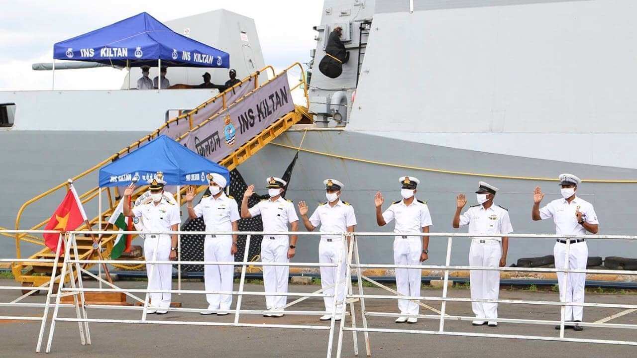 Indian and Vietnamese Navies Hold PASSEX Exercises in South China Sea
