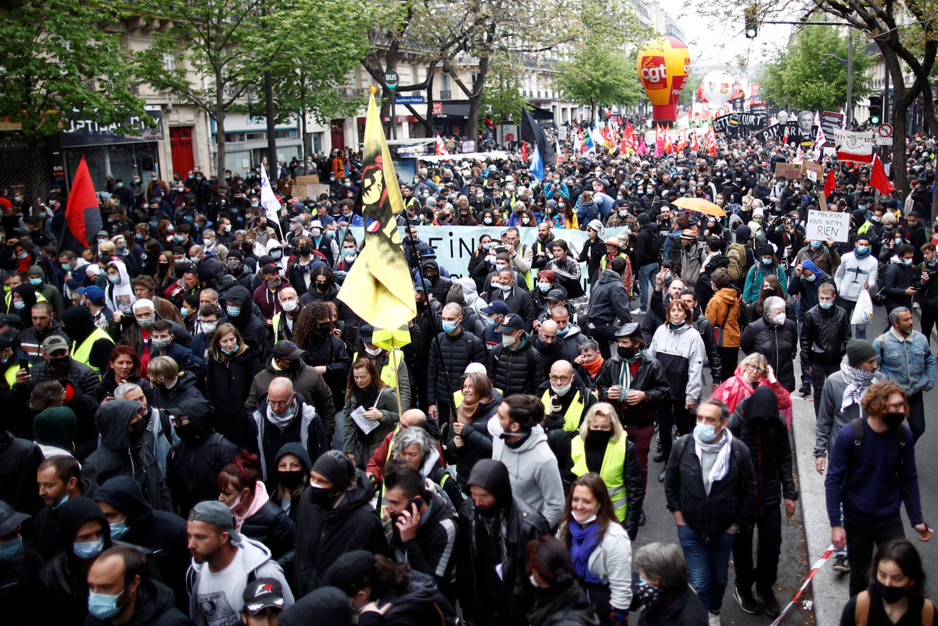 Police Clash with May Day Protestors Across Europe