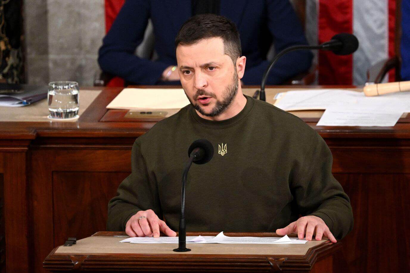 Ukraine Will Never Surrender, Zelensky Tells US Congress