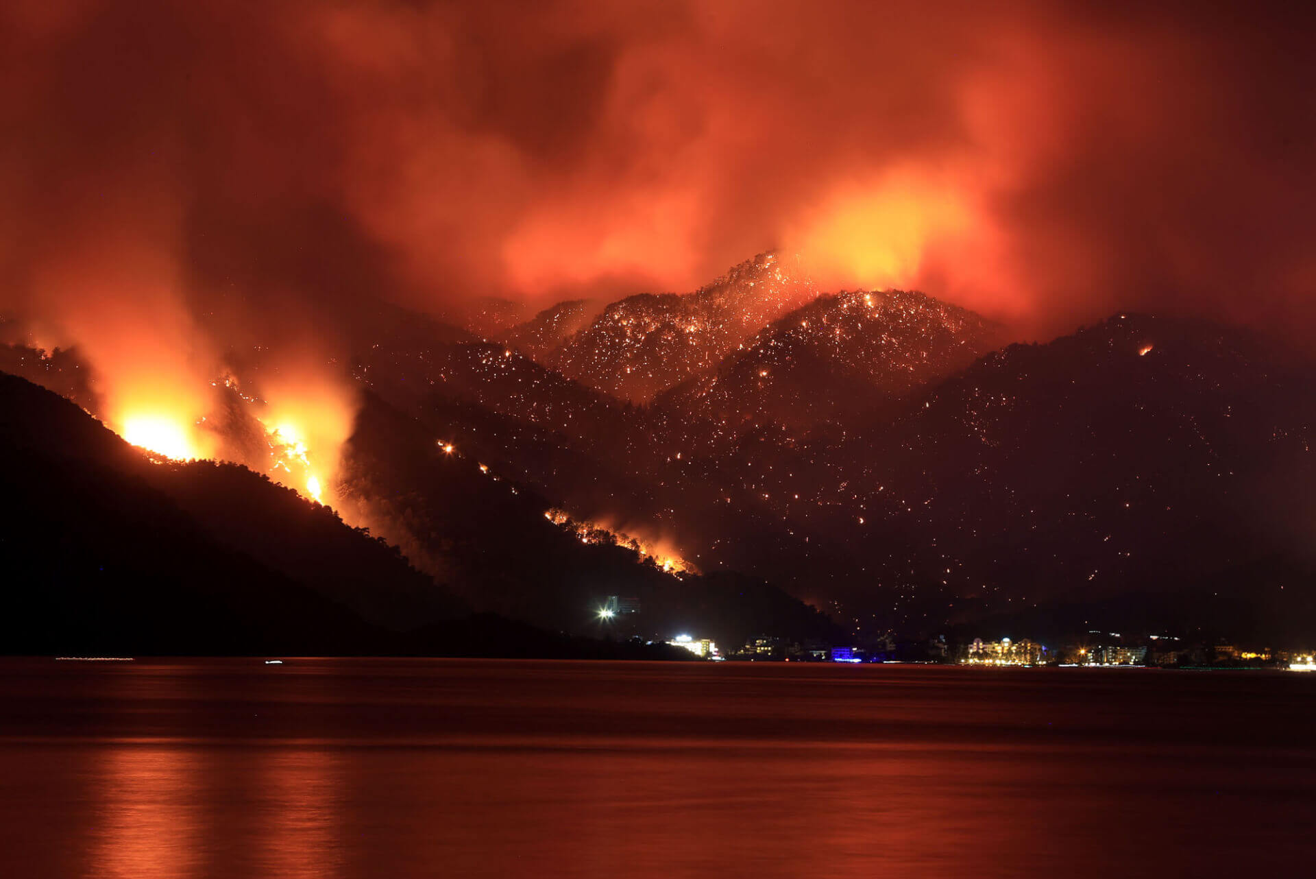 OVERVIEW: Fires Across the Mediterranean