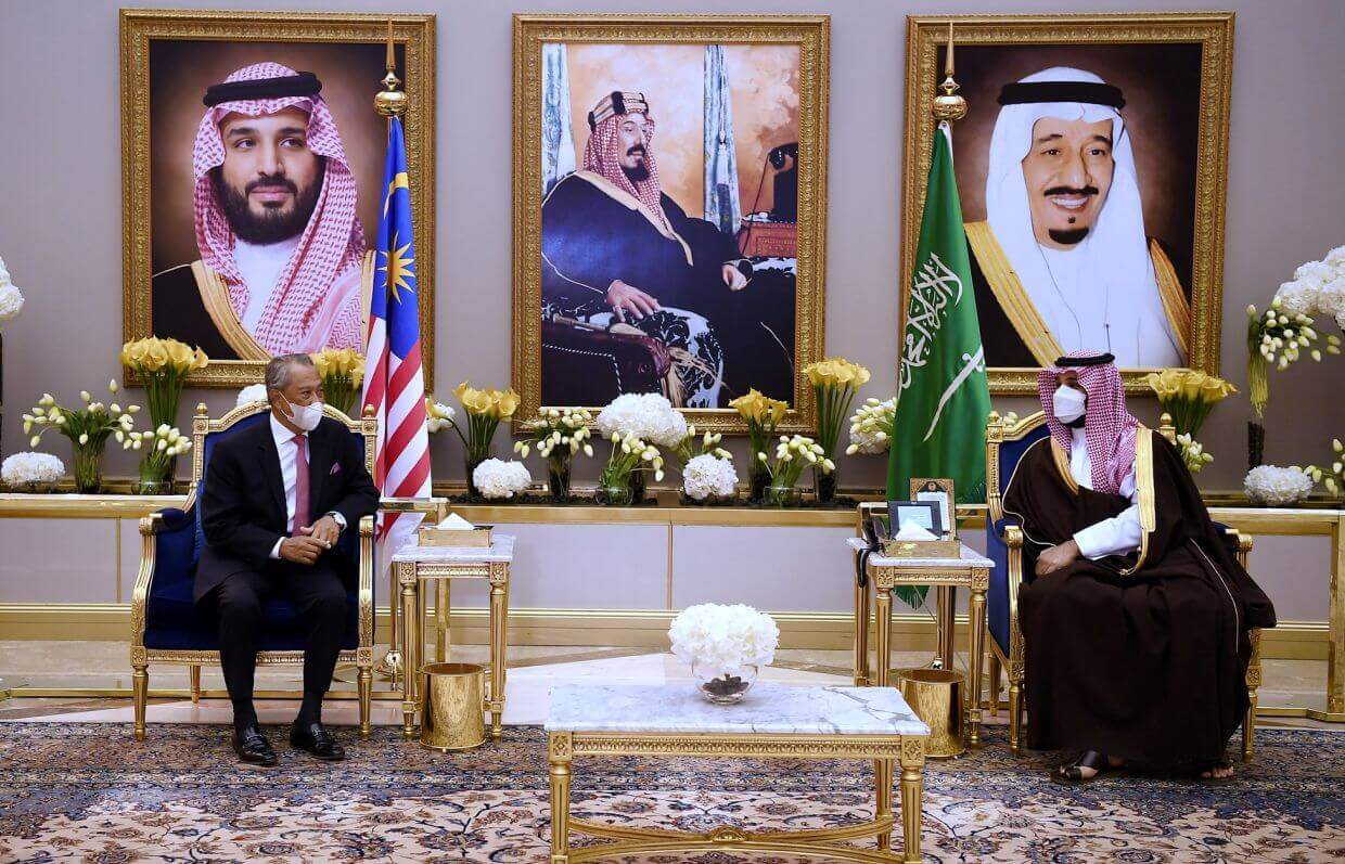 Malaysian PM Muhyiddin Visits Saudi Arabia, UAE To Bolster Bilateral Relations
