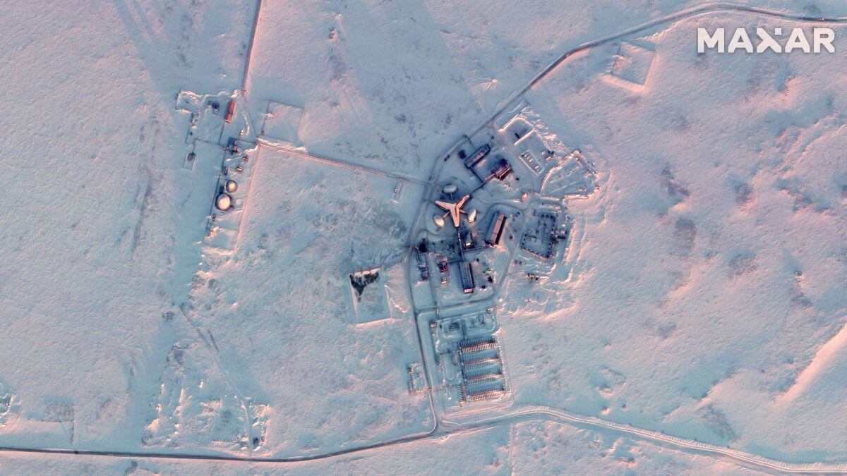 Satellite Images Show Massive Russian Military Build-up in the Arctic