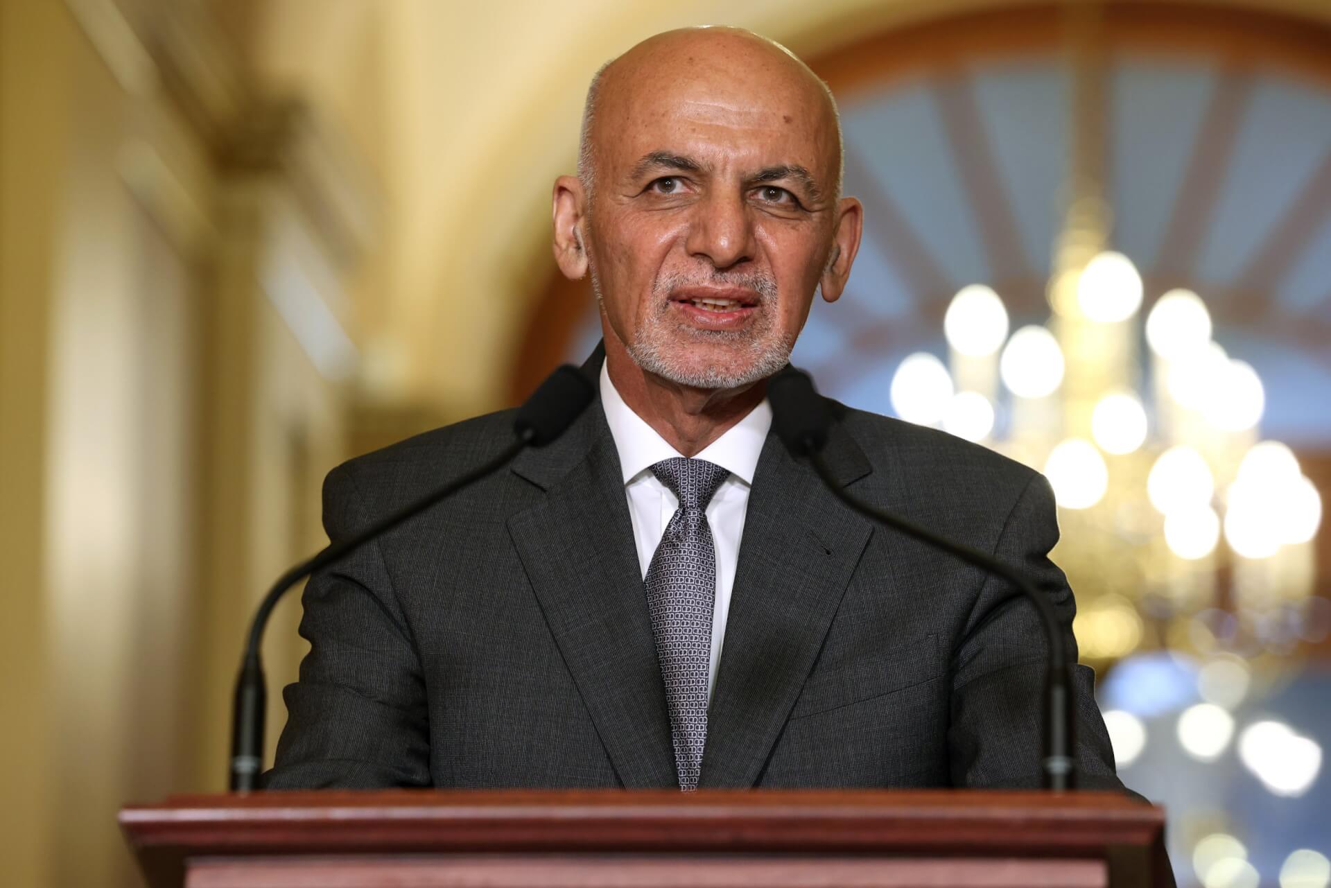 Former Afghanistan President Ghani Defends Decision to Flee During Taliban Takeover