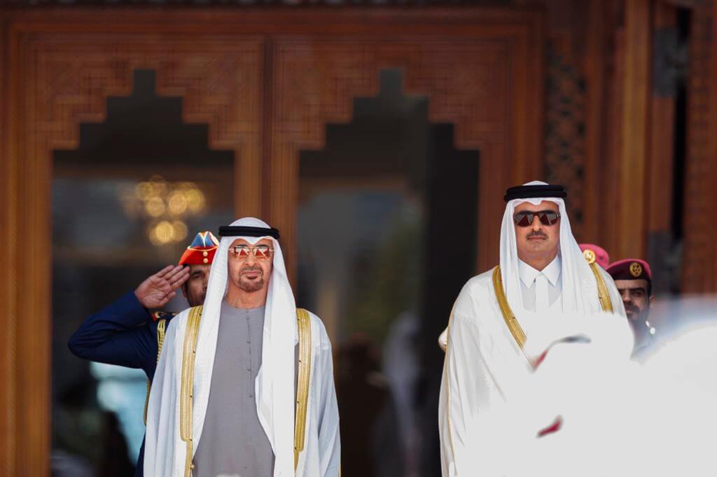 Statecraft UAE Calls MBZ’s Visit to Qatar A Step Towards “Gulf