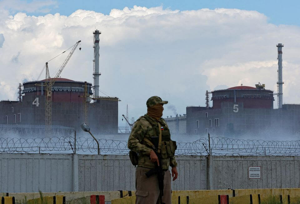 Ukraine, Russia Engage in Blame Game Over Attack on Europe’s Largest Nuclear Plant