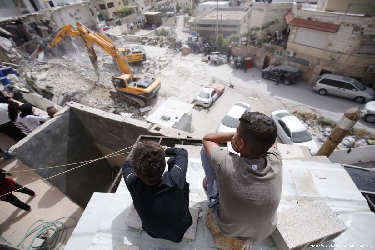 Israel Records Four-Year High in Demolition in West Bank and East Jerusalem