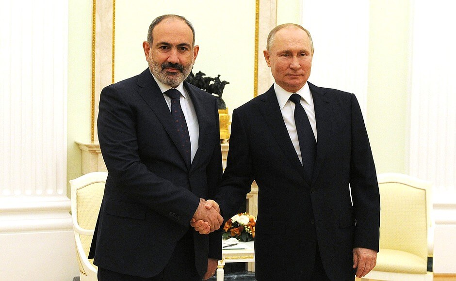 Armenian, Russian Leaders Meet in Moscow, Discuss Russia’s Role in Nagorno-Karabakh