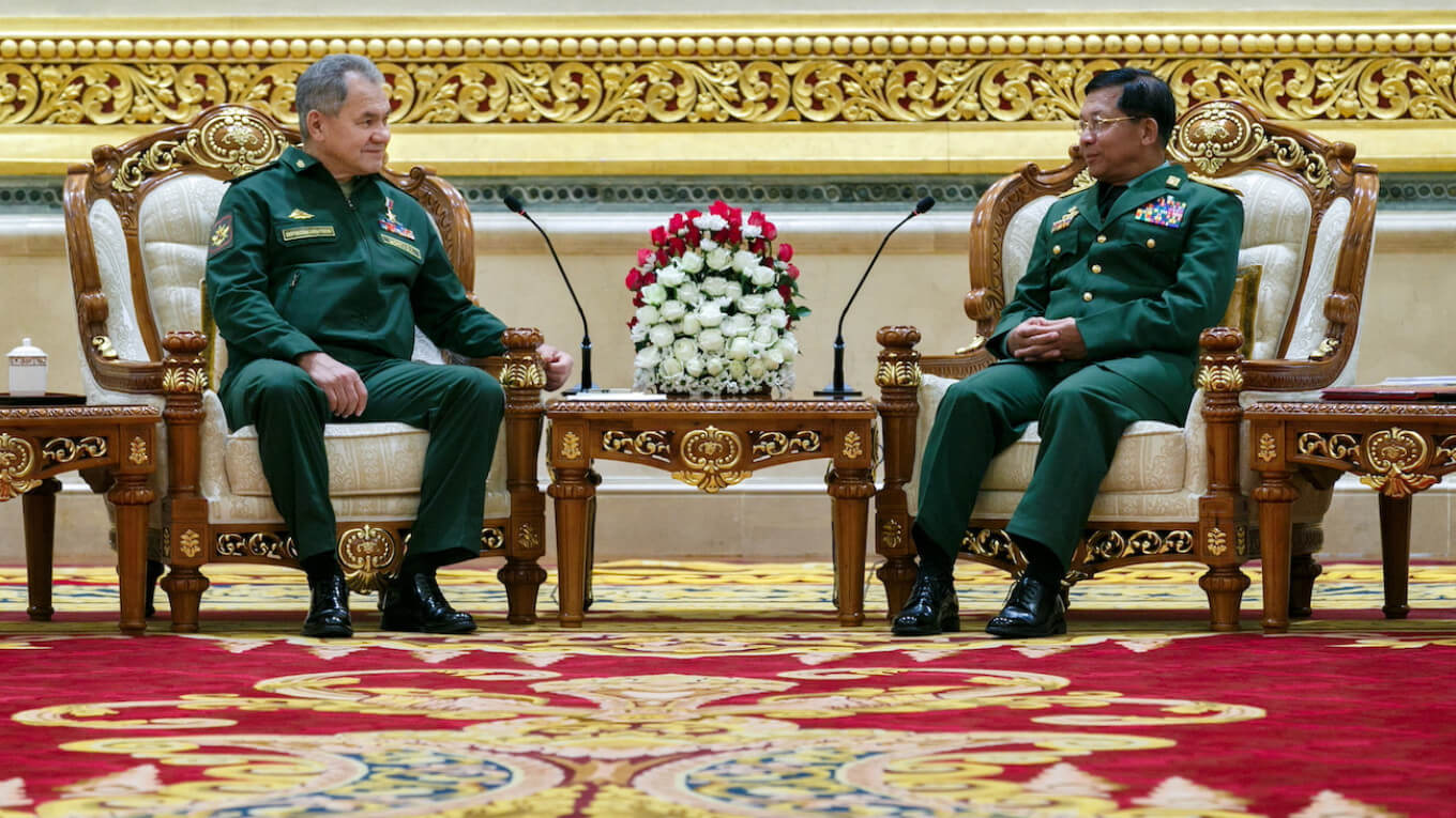 Russia and Myanmar Agree to Increase Security Cooperation in Moscow Meeting