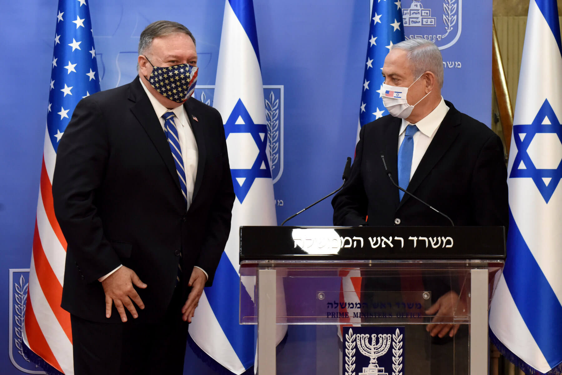 Pompeo Visits Israeli Settlement in West Bank and Golan Heights