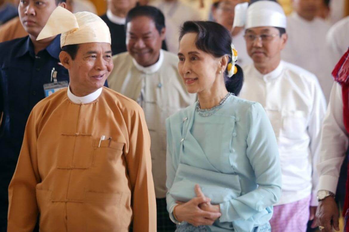 Ousted Myanmar Leaders Suu Kyi and Win Myint Plead Not Guilty in Incitement Trial