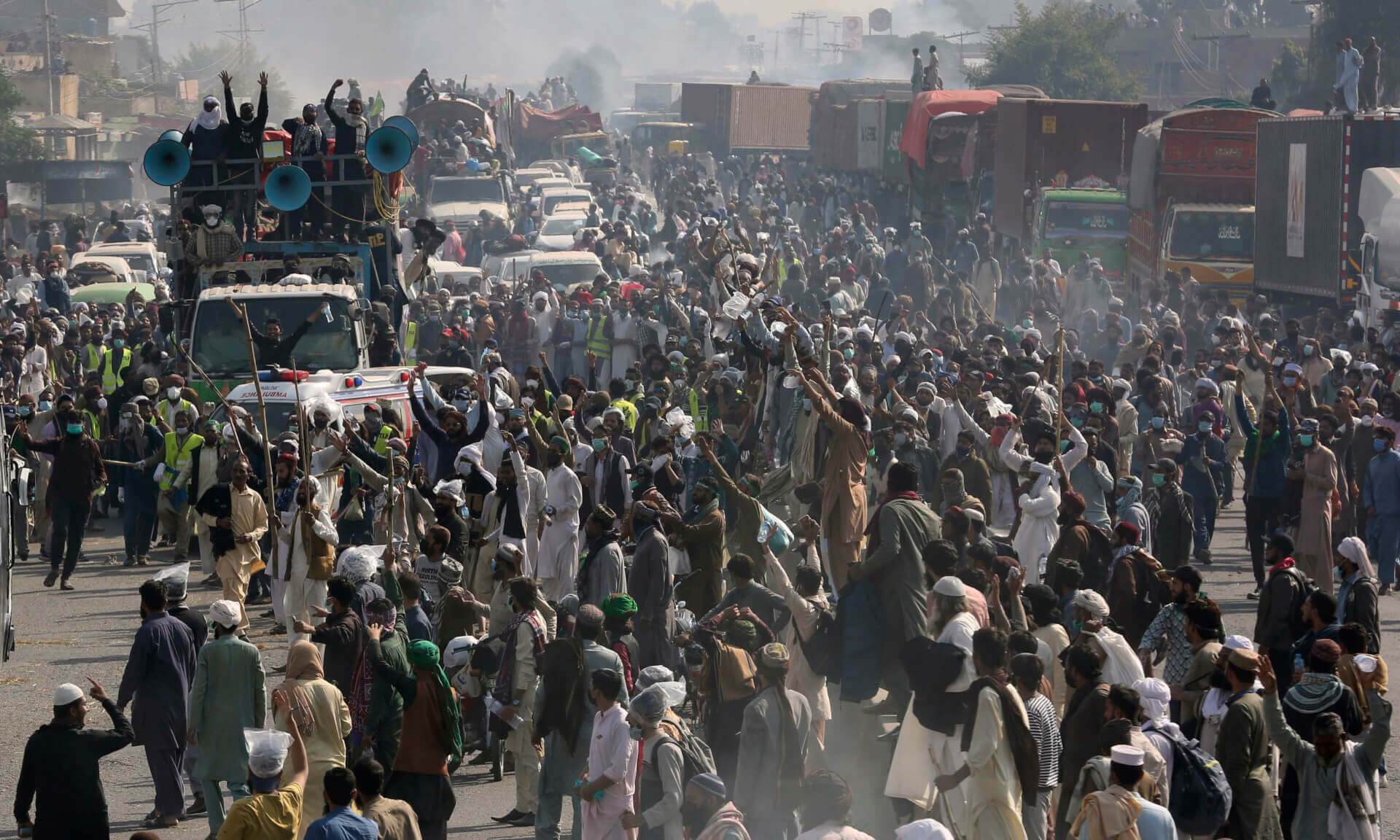 Pakistan PM Imran Khan Succumbs to Protests, Lifts Ban on Far-Right Extremist Group TLP