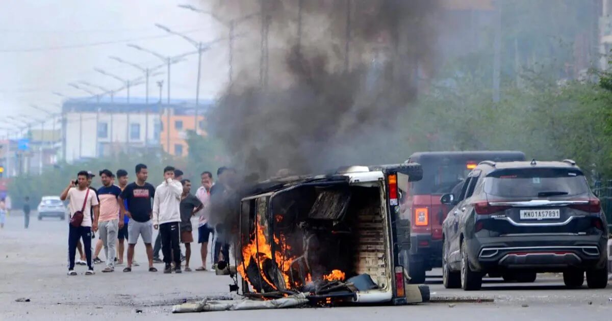 Manipur Violence: Horrific Video Shows Group of Men Parading 2 Kuki Women Naked