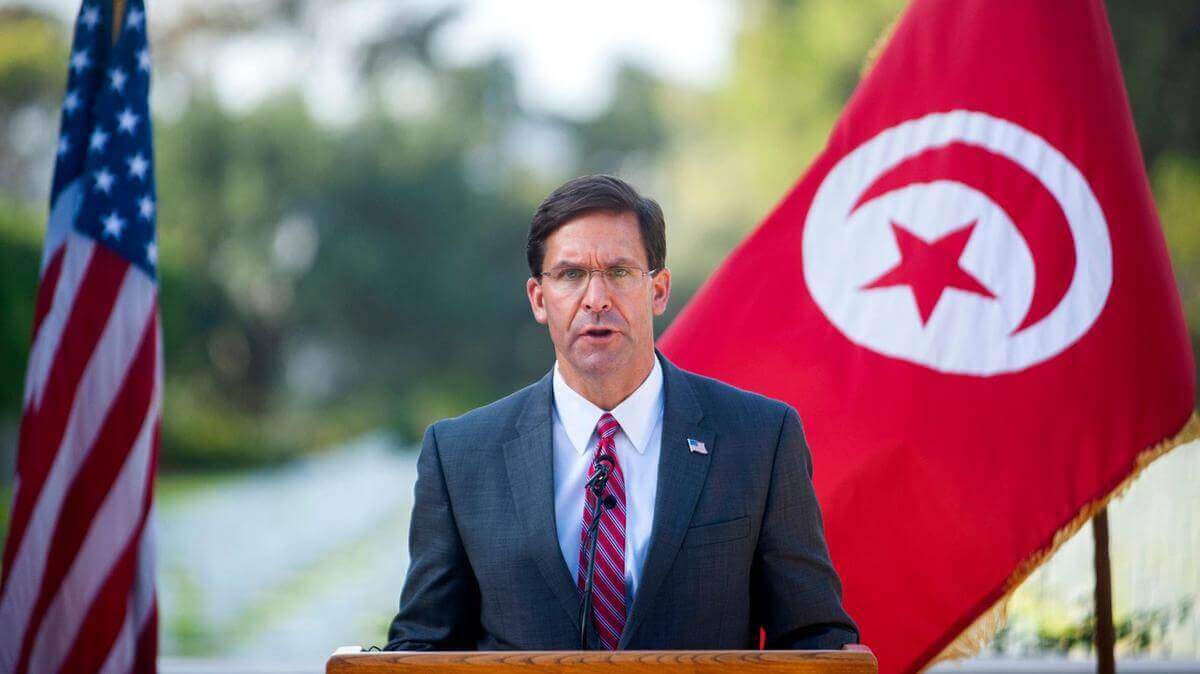 US Signs 10-Year Military Cooperation Deal With Tunisia During Esper’s North Africa Tour