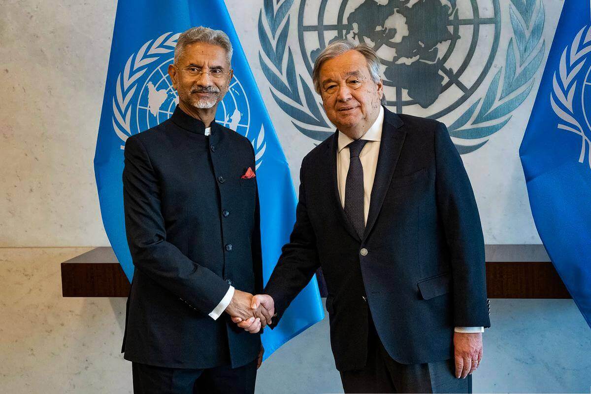 EAM Jaishankar Meets UN Chief as Part of Efforts to Rescue Indians Stranded in Sudan