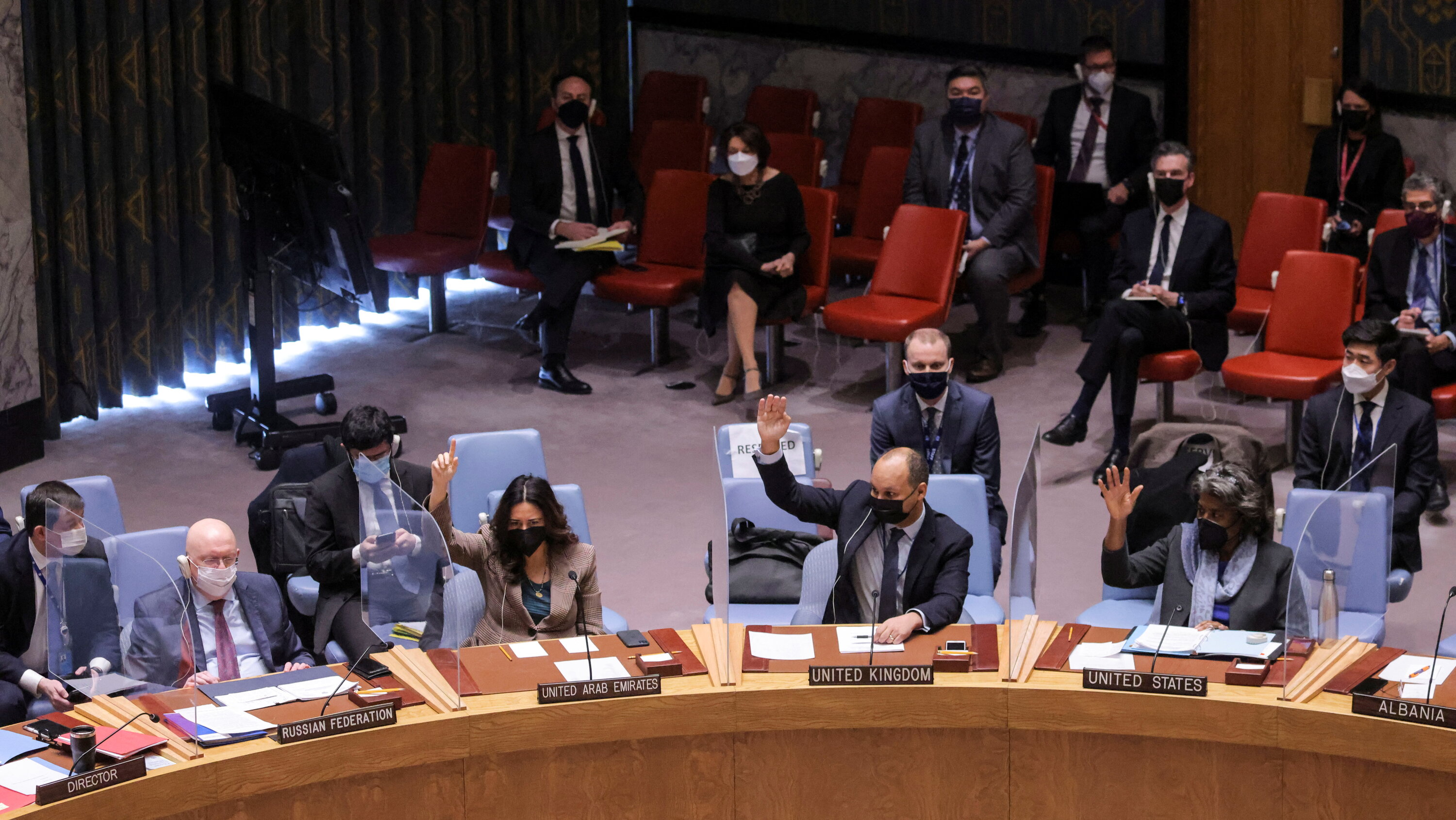 UN Security Council meeting