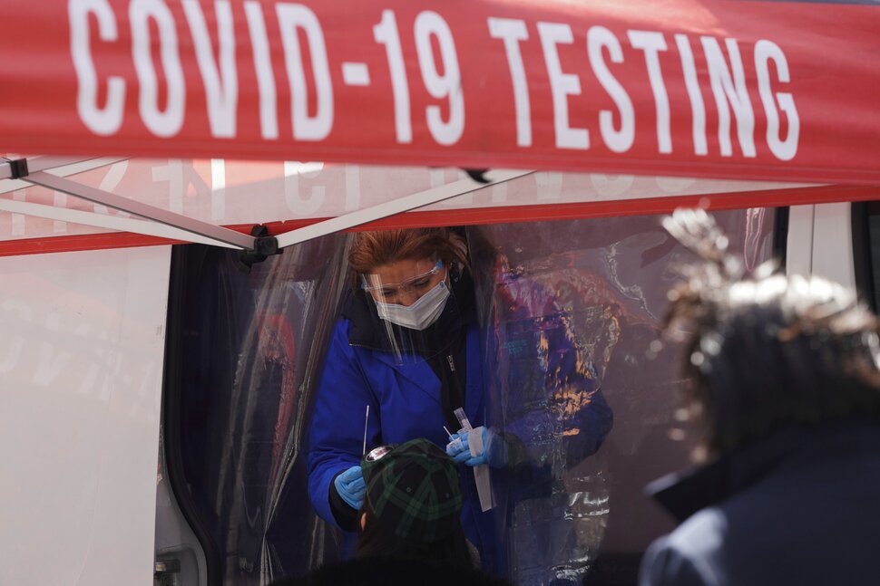 The US is averaging upwards of 56,000 new cases of COVID-19 per day amid the rampant spread of the “stealth omicron” subvariant.